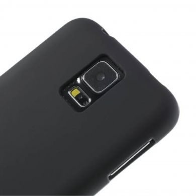 Силиконовый (TPU) чехол Deexe Soft Case для Samsung Galaxy S5 - Black