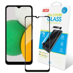 Защитное стекло Global Full Glue для Samsung Galaxy A03 Core (A032) - Black