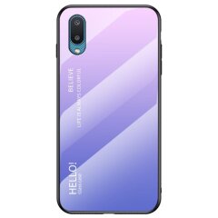Защитный чехол Deexe Gradient Color для Samsung Galaxy A02 (A022) - Pink / Purple