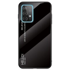Защитный чехол Deexe Gradient Color для Samsung Galaxy A52 (A525) / A52s (A528) - Black