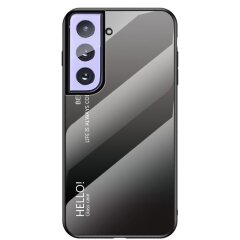 Защитный чехол Deexe Gradient Color для Samsung Galaxy S21 - Black / Grey