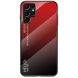 Защитный чехол Deexe Gradient Color для Samsung Galaxy S22 Ultra - Black / Red. Фото 1 из 9