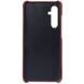 Защитный чехол Deexe Leather Back Cover для Samsung Galaxy A05s (A057) - Red. Фото 4 из 4