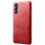 Защитный чехол Deexe Leather Back Cover для Samsung Galaxy A05s (A057) - Red