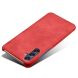 Защитный чехол Deexe Leather Back Cover для Samsung Galaxy A05s (A057) - Red. Фото 3 из 4