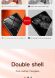 Защитный чехол Deexe Magnetic Leather Cover для Samsung Galaxy A52 (A525) / A52s (A528) - Orange. Фото 5 из 6