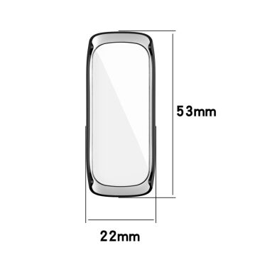 Защитный чехол Deexe Protector Cover для Samsung Galaxy Fit 2 (SM-R220) - Black