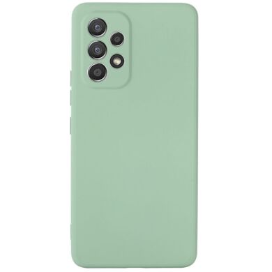 Защитный чехол Deexe Silicone Case для Samsung Galaxy A53 (A536) - Green