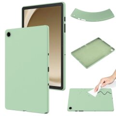 Защитный чехол Deexe Silicone Shell для Samsung Galaxy Tab A9 Plus (X210/216) - Green
