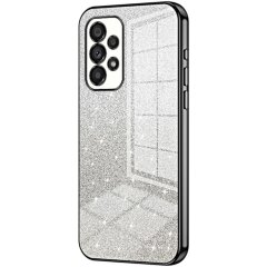 Защитный чехол Deexe Sparkles Cover для Samsung Galaxy A53 (A536) - Black