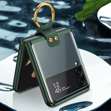 Защитный чехол GKK Elegant Case для Samsung Galaxy Flip 3 - Black