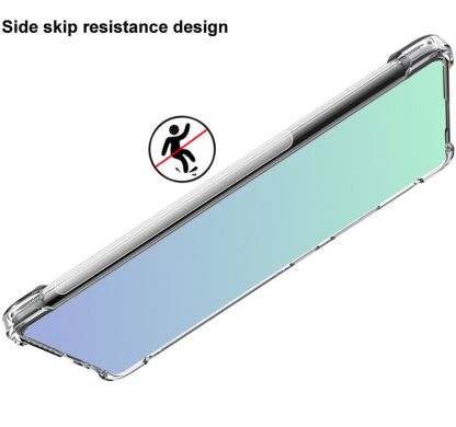 Защитный чехол IMAK Airbag MAX Case для Samsung Galaxy A13 5G (A136) / A04s (A047) - Transparent Black