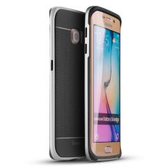 Защитный чехол IPAKY Hybrid для Samsung Galaxy S6 edge (G925) - Silver