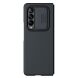 Защитный чехол NILLKIN CamShield Silky Silicone Case (FF) для Samsung Galaxy Fold 3 - Black. Фото 2 из 16