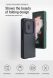 Защитный чехол NILLKIN CamShield Silky Silicone Case (FF) для Samsung Galaxy Fold 3 - Black. Фото 6 из 16