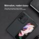Защитный чехол NILLKIN CamShield Silky Silicone Case (FF) для Samsung Galaxy Fold 3 - Black. Фото 9 из 16