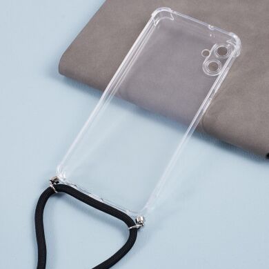 Защитный чехол UniCase AirBag with Strap для Samsung Galaxy A05 (A055) - Transparent
