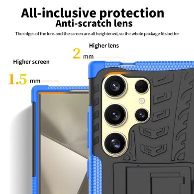 Защитный чехол UniCase Hybrid X для Samsung Galaxy S24 Ultra (S928) - Black