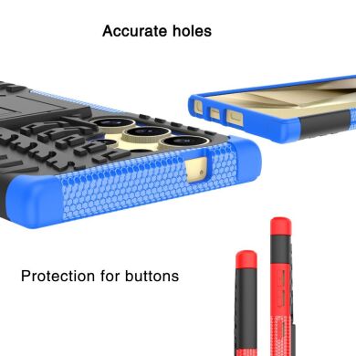 Защитный чехол UniCase Hybrid X для Samsung Galaxy S24 Ultra (S928) - Blue