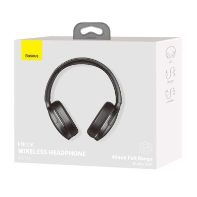 Беспроводные наушники Baseus Encok Wireless Headphone D02 Pro (NGTD010301) - Black