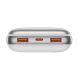 Зовнішній акумулятор Baseus Bipow Pro 22.5W (20000mAh) + кабель USB to Type-C (3A, 0.3m) PPBD040302 - White