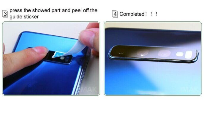 Защитное стекло на камеру IMAK Integrated Lens Protector для Samsung Galaxy A34 (A346)