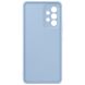 Защитный чехол Silicone Cover для Samsung Galaxy A53 (A536) EF-PA536TLEGRU - Artic Blue. Фото 5 из 5
