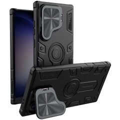 Захисний чохол NILLKIN CamShield Armor Prop Magnetic Case для Samsung Galaxy S24 Ultra - Black