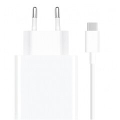 Мережевий зарядний пристрій Xiaomi Travel Charger Combo 67W (BHR6035EU) + кабель USB to Type-C - White