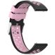 Ремешок Deexe Dot Color для часов с шириной крепления 18 мм - Black / Pink. Фото 4 из 8