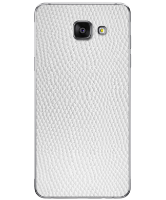 Кожаная наклейка White Pearl для Samsung Galaxy A5 (2016)