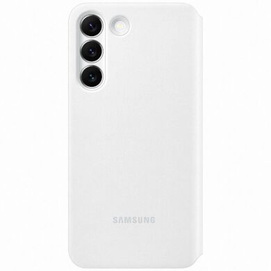 Чехол-книжка Smart Clear View Cover для Samsung Galaxy S22 (S901) EF-ZS901CWEGRU - White
