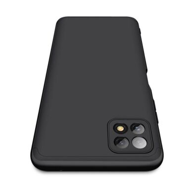 Защитный чехол GKK Double Dip Case для Samsung Galaxy A22 5G (A226) - Black