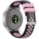 Ремешок Deexe Dot Color для часов с шириной крепления 18 мм - Black / Pink. Фото 1 из 8