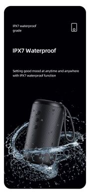 Портативная акустика Usams US-YC011 Waterproof - Black