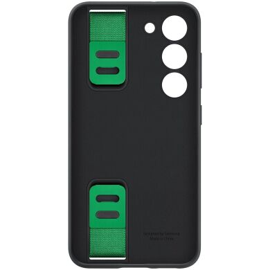 Защитный чехол Silicone Grip Case для Samsung Galaxy S23 (S911) EF-GS911TBEGRU - Black