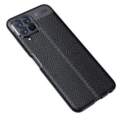 Защитный чехол Deexe Leather Cover для Samsung Galaxy M33 (M336) - Black