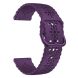 Ремешок Deexe Blossom Strap для Samsung Galaxy Watch 5 (40/44mm) / 5 Pro (45mm) - Dark Purple. Фото 2 из 4