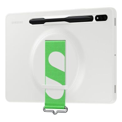 Чехол Strap Cover для Samsung Galaxy Tab S7 (T870/875) / S8 (T700/706) EF-GX700CWEGRU - White
