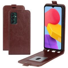 Чехол Deexe Flip Case для Samsung Galaxy M13 (M135) - Brown