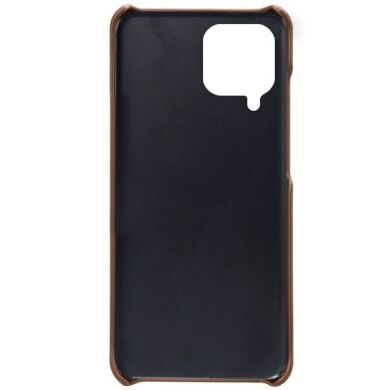 Защитный чехол Deexe Leather Back Cover для Samsung Galaxy M53 (M536) - Brown