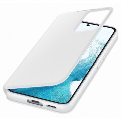 Чехол-книжка Smart Clear View Cover для Samsung Galaxy S22 (S901) EF-ZS901CWEGRU - White