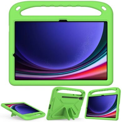 Чехол Deexe KickStand Cover для Samsung Galaxy Tab S9 FE Plus (X610.616) - Green