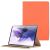 Чохол Deexe Rotation для Samsung Galaxy Tab S7 FE (T730/T736) - Orange