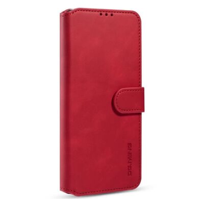 Чехол DG.MING Retro Style для Samsung Galaxy A02s (A025) - Red