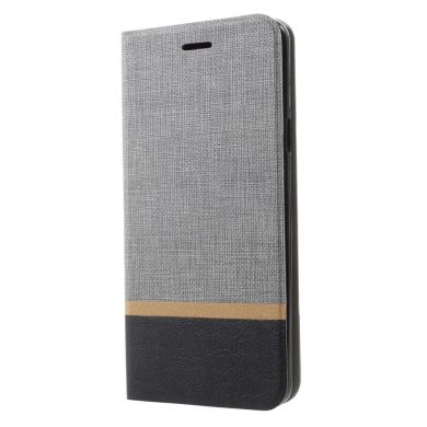 Чохол-книжка Deexe Lines Texture для Samsung Galaxy S9+ (G965) - Grey