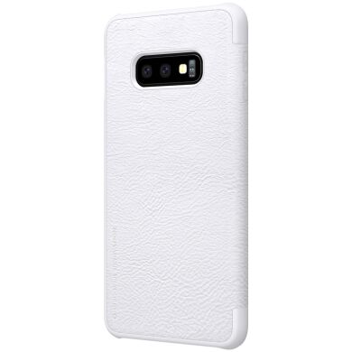 Чехол-книжка NILLKIN Qin Series для Samsung Galaxy S10e - White