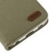 Чехол-книжка ROAR KOREA Cloth Texture для Samsung Galaxy S6 (G920) - Khaki. Фото 9 из 12