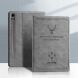 Чехол-книжка UniCase Deer Pattern для Samsung Galaxy Tab S9 FE (X510) - Grey. Фото 4 из 11