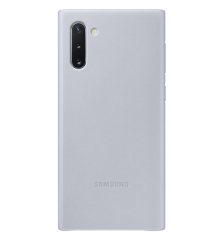 Чехол Leather Cover для Samsung Galaxy Note 10 (N970) EF-VN970LJEGRU - Gray